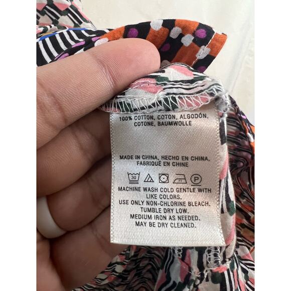 Mauve Multicolor Tank Top Size Small - Picture 3 of 4